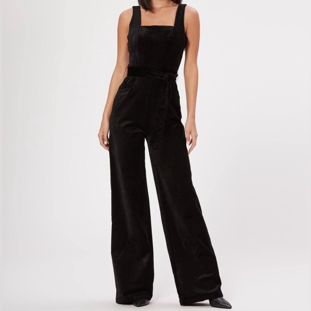 Anthropologie Paige Topanga Velvet Jumpsuit, size 2